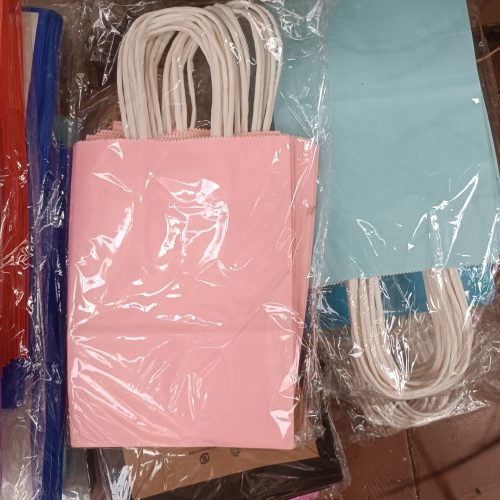 Bolsa "S" Papel Kraft color